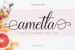 Ametta Script: A Sexy, Feminine Touch for Any Design
