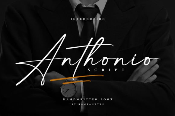 Anthonio Script: The Elegant Handwritten Font for Modern Design