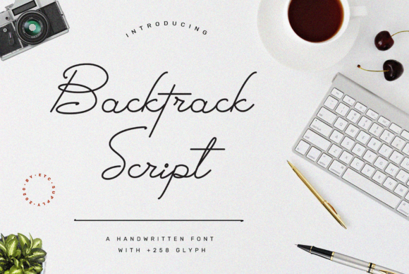 Backtrack Script: A Creative Font for Modern Brands