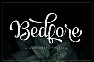 Bedfore Script: A Vintage Touch for Modern Branding