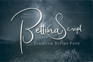 Bettina Script: Elevate Your Design with This Clean Script Font