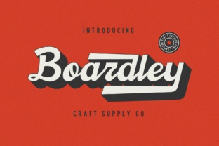 Boardley Script: A Layered Approach to Modern Typography