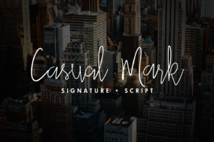 Casual Mark Script: The Typeface That Brings a Personal Touch to Your Work