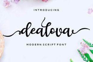 Dealova Script: Adding Vintage Elegance to Modern Design
