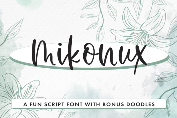 Discover Mikonux: A Fun Script with Doodles