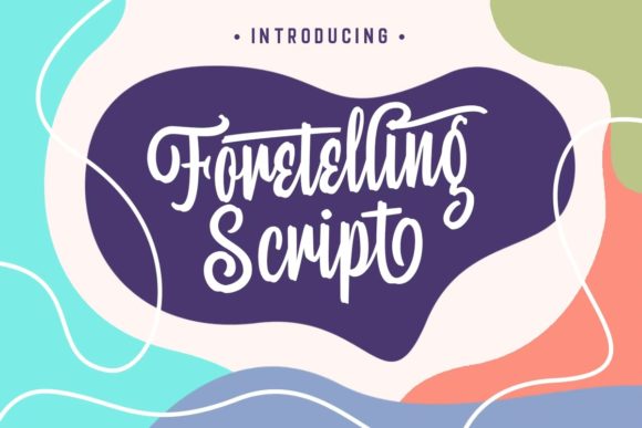 Foretelling Script: Your Go-To for Elegant Handwritten Style
