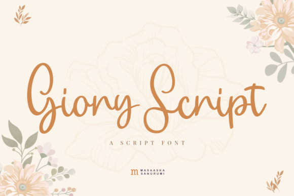 Giory Script: A Modern Calligraphy Font for Creative Projects