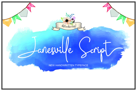 Janesville Script: Hand-Lettered Authenticity Meets Elegance