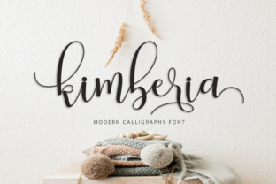 Kimberia Script: A Modern Calligraphy Typeface