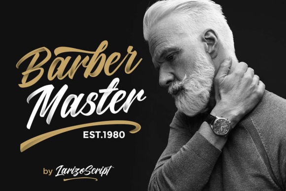 Larizo Script: Your Handmade Lettering Font