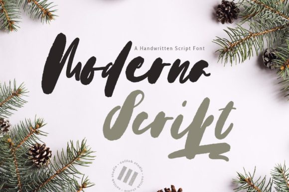 Moderna Script: An Elegant Handwritten Typeface for Creative Projects