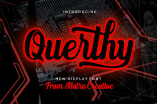 Querthy Script: A Handwritten Typeface for Upscale Brands