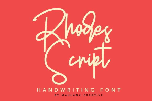 Rhodes Script: Mastering Elegant Handwritten Design