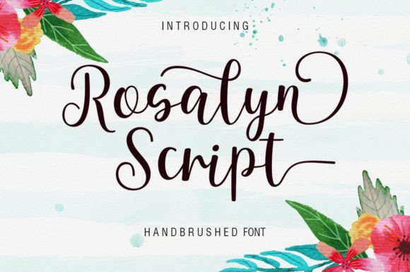 Rosalyn Script: Adding a Joyful Touch to Your Designs