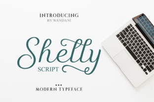 Shelly Script: A Modern Handmade Font for Creative Projects