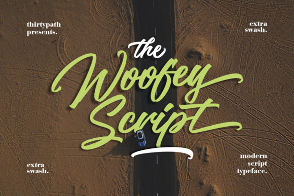 The Woofey Script: A Handwritten Font for Authentic Branding