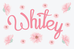 Whitey Script: A Playful Handwritten Font for Creative Projects