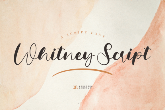 Whitney Script: A Modern Calligraphy Font for Creative Projects