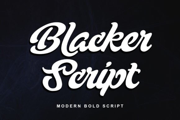 Why Blacker Script is the Modern Bold Script You Need