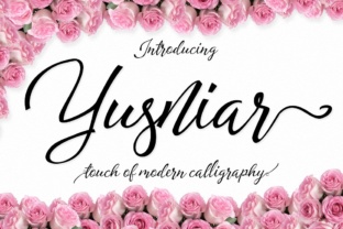Yusniar Script: The Modern Calligraphy for Elegant Design